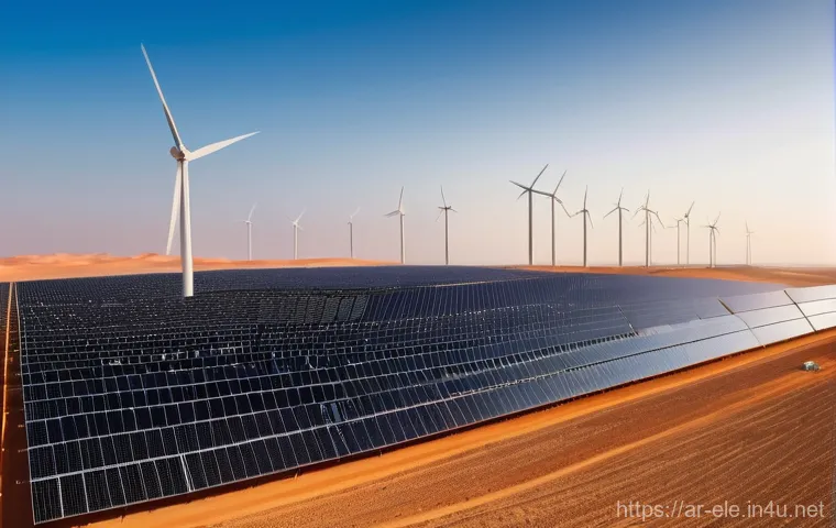 전기분야의 신재생 에너지 적용 사례 - **Prompt:** A vibrant scene inside a modern, tastefully decorated Arab home, filled with natural lig... 전기분야의 신재생 에너지 적용 사례 - **Prompt:** A vibrant scene inside a modern, tastefully decorated Arab home, filled with natural lig...