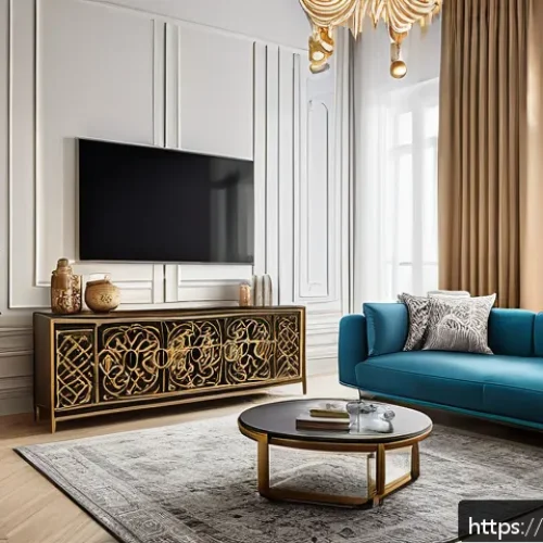 전기공사기사와 전기 안전 시스템 - A modern Arabic home interior featuring a smart electrical panel equipped with advanced early detect...